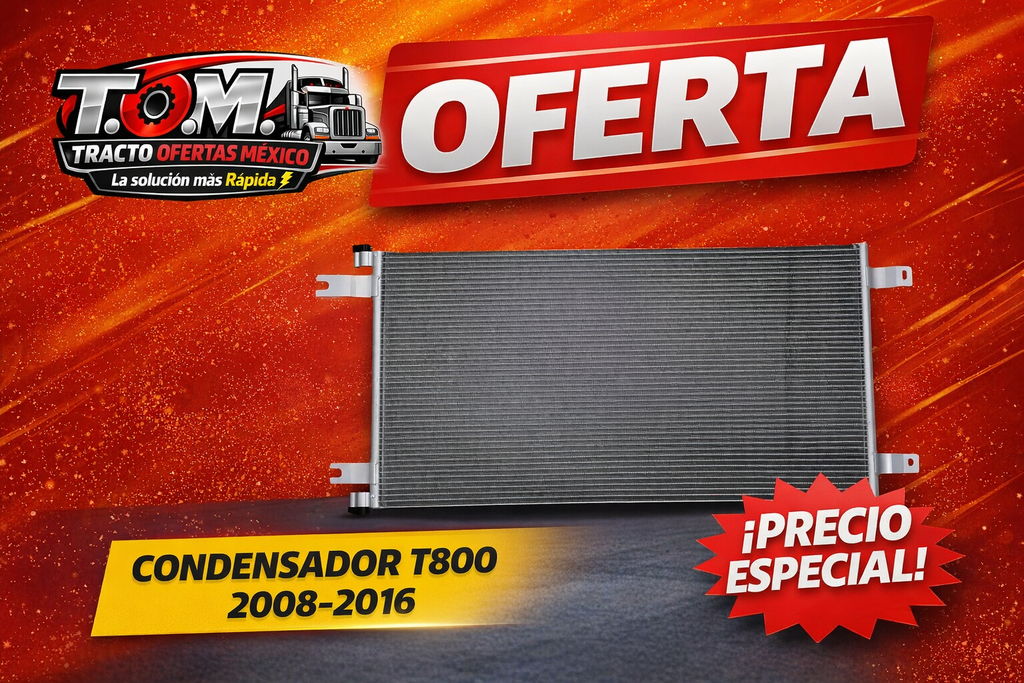 Condensador A/c  KENWORTH  T800